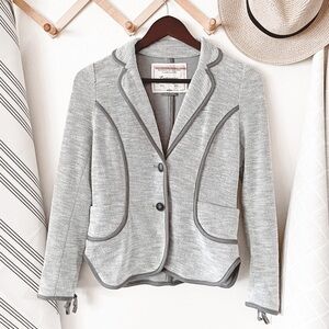 Anthropologie Cartonnier Gray Blazer Jacket